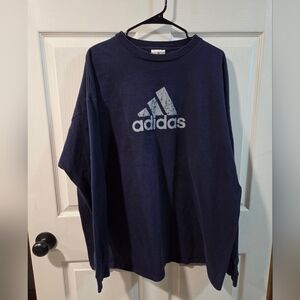 Adidas Dark Blue Long Sleeve